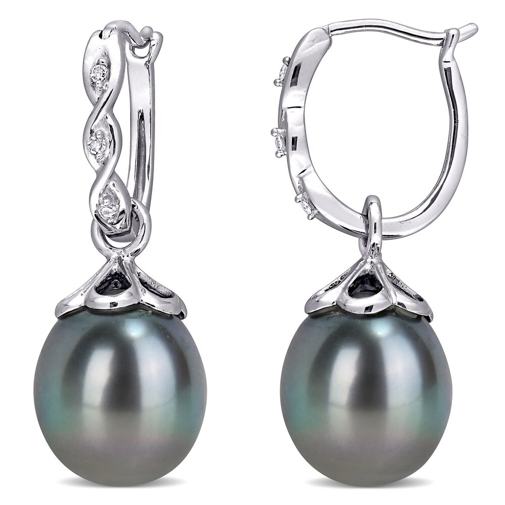 Details about New Classic Natural Round Tahitian Gray Pearl Earrings 14k Yellow Gold Details about New Classic Natural Round Tahitian Gray Pearl Earrings 14k Yellow Gold